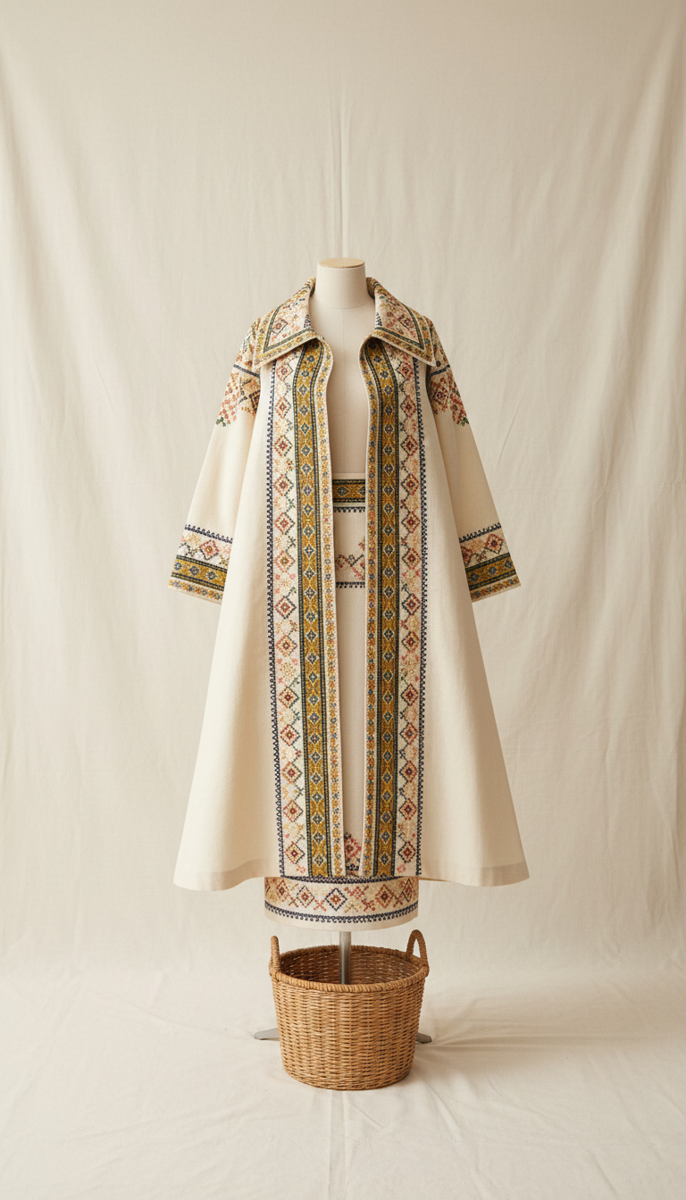 Men’s Tunic with Traditional Pattern